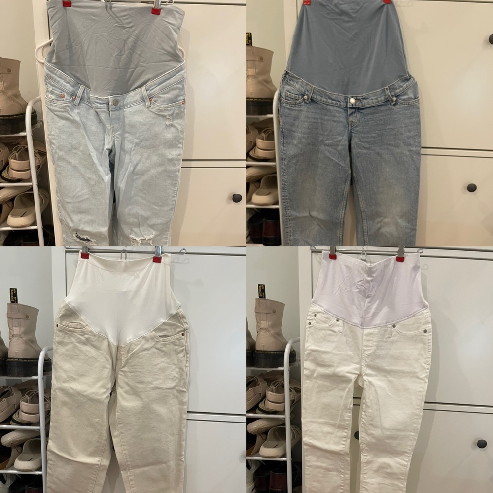 MATERNITY BUNDLE - 4 ITEMS - JEANS